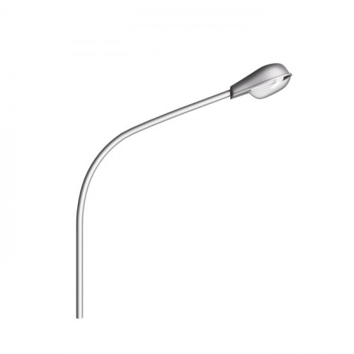 Консольный однорожковый радиусный кронштейн 1.К1-1,0-0,5-30/-Ф1 1000х48х48х500 мм в Омске

