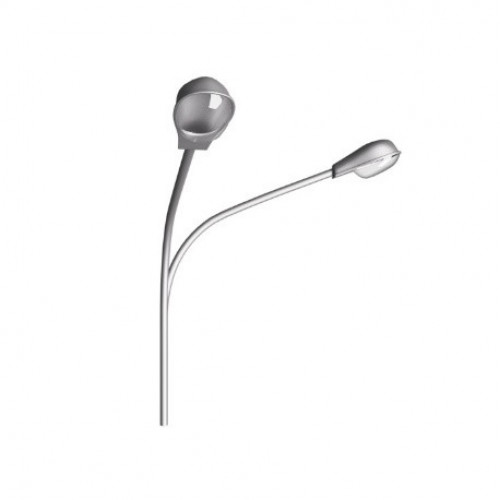 Консольный двухрожковый радиусный кронштейн 1.К2-2,5-2,5-Ф3 2500х60х60х2500 мм в Омске

