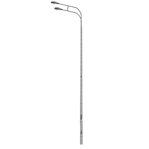 Опора освещения несиловая граненая фланцевая квадратная МК-4Ф Ст3сп5 60х180х4х3 мм в Омске

