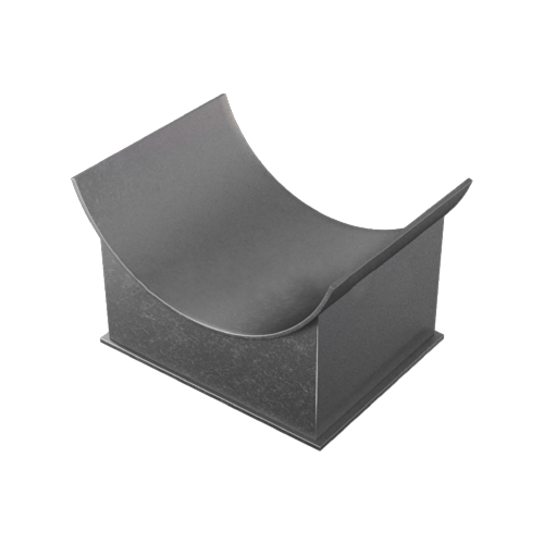 Опора неподвижная приварная для трубопроводов ТЭС и АЭС Ст3 1020х700х700х100 мм ОСТ 34-10-616-93 в Омске

