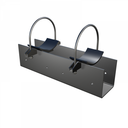 Опора подвижная хомутовая Х3 ОПХ3-100.114 114 мм ОСТ 36-94-83