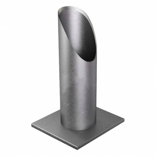 Опора неподвижная трубчатая с круто изогнутыми отводами для тепловых сетей исп. А1 09Г2С 219х100 мм ОСТ 36-146-88 10,3 кг