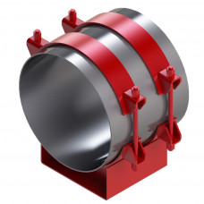 Опора подвижная скользящая бугельная ТС-627.00.000 377х170х100 мм Серия 5.903-10 выпуск 8-95 15 кг