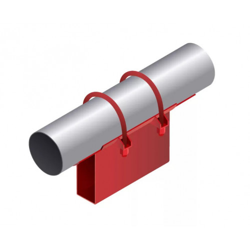 Опора неподвижная приварная корпусная для тепловых сетей исп. Б23 / БС23 09Г2С 1220х500х680х150 мм ОСТ 36-146-88 67,2 кг